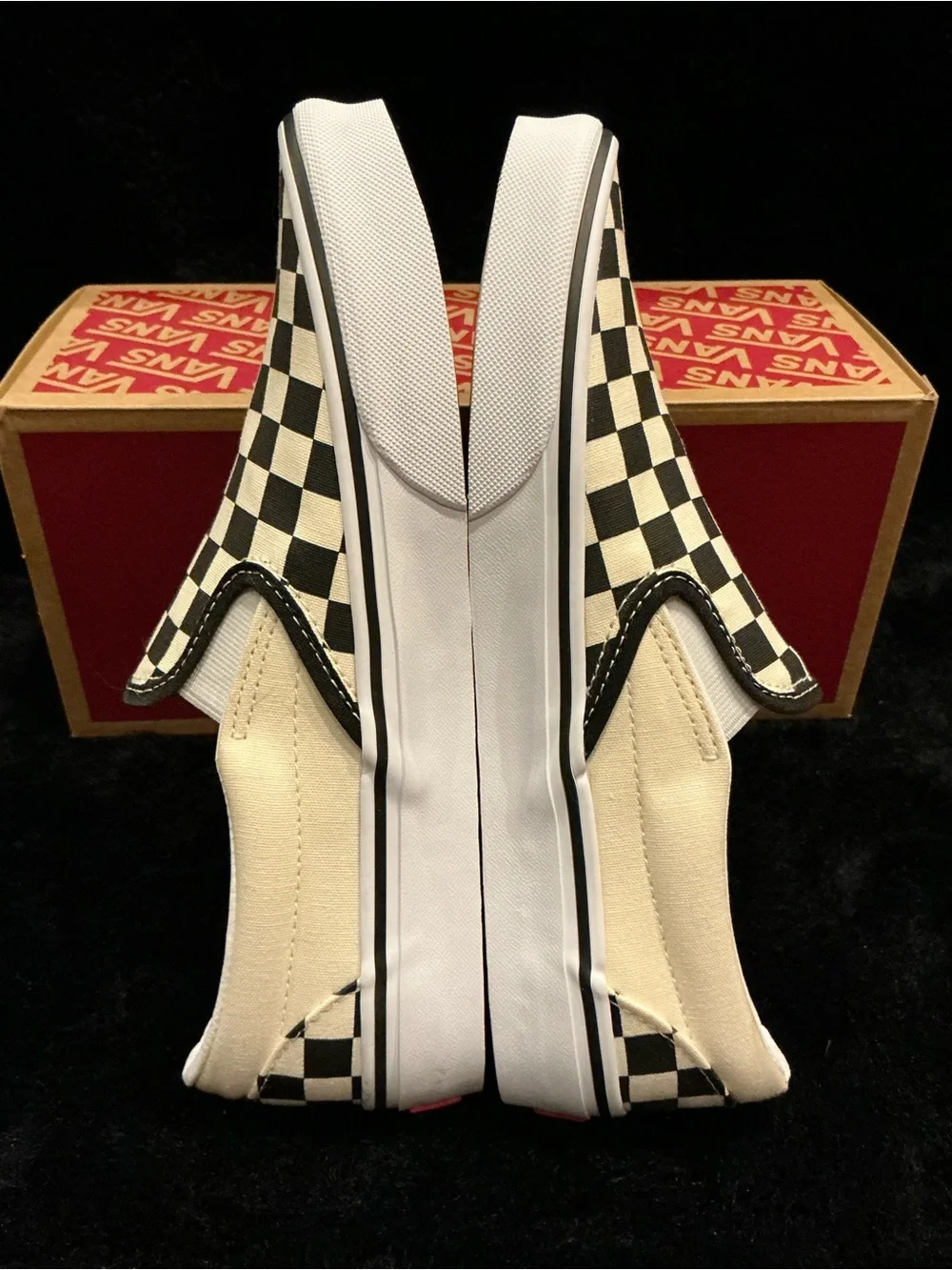 Vans Slip-On Checkerboard Canvas Sneakers - Men’s 8.5 Women’s 10 NWB
